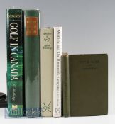 Golf History Books including Super Golf 1919 by R Browning, Golf in Canada A History by James