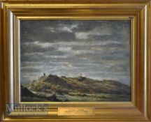 BERESFORD, FRANK E – RA (1881-1967) – ABERDOVEY GOLF COURSE – oil on board titled “All Clear –