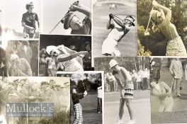 Selection of Ladies Golf Press Photographs featuring Carol Mann, Donna Young, Vivian Saunders,