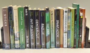 Golf Fiction/Murder Mystery Books to include The Feathery, Snap Hook, Cut Shot, Bad Lie, Centre Cut,