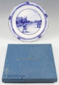 Royal Doulton The Golfing World Collection Cabinet Plate by Lyngard Simpson to commemorate the