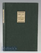 Hamilton, David (signed) Early Golf in Edinburgh and Leith limited edition Book 1988, limited