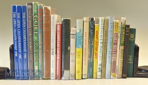 Golf Book Selection to include The Compleat Golfer, The Oxford and Cambridge Golfing Society, Golf