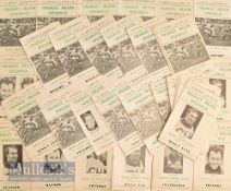 Quantity of 1968/69/70 Cradley Heath Speedway Programme Selection consisting of League races, Alan