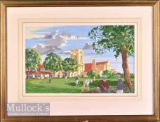 Reed, Ken – Original US Open Golf Championship Poster artwork - 2003 U.S Open Played at Olympia