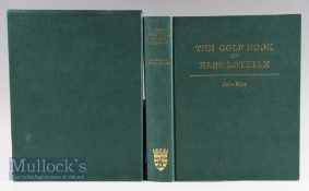 Kerr, John – The Golf Book of East Lothian ltd ed Book signed by Thomas Wilson Chairman East Lothian