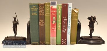 Various Golf Books titles include The Walter Hagen Story, Bobby Jones on Golf, Thirty Years of