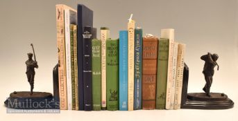 Assorted Golf Books and Annuals to include The Badminton Library Golf, The Chronicle of The Royal