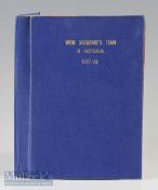 With Stoddarts’s Team in Australia by Prince Ranjitsinhji 1898 - 288 book with 16 photographs of the