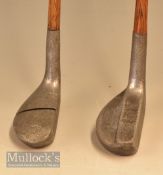 2x Alloy mallet head putters – Standard Golf Co Mills Ray Model and Imperial Golf Co Style “H=B”