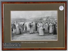 After Michael Brown (1853-1947) – Original Life Association of Scotland golf print entitled The