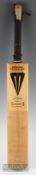 Signed Duncan Fearnley Supreme Cricket Bat – to the face of the bat are 12 signatures of