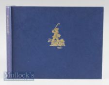 Hamilton, David (signed) – Early Golf at St Andrews limited edition Book 1986 limited edition 58/