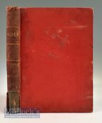 Bound 1908 Golf Illustrated Magazine appears incomplete, dates starting from July 3rd 1908 to Dec 25