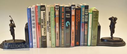 Golf Fiction Books to include The Booming Bunkie, Miracle on the 17th Green, Out of the Bunker and