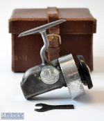 Hardy Bros Alnwick The Altex No.1 Mk. IV spinning reel – LHW with finger pick up, ebonite spool with