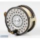 Hardy Bros England The Husky 3 3/8” wide drum alloy fly reel with silent check, ribbed brass foot, U - Image 2 of 3
