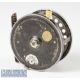 Hardy Bros England Super Silex 3 ½” Alloy Fly Reel and Box marked PW (Percy Walsh 1920-1954) - Image 3 of 3