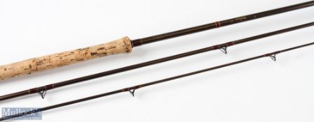 Daiwa made in Gt Britain Boron ‘The Spey’ salmon fly rod 12ft 3pc, line 8/10 in cloth bag