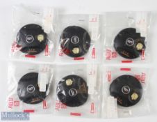 Abu Ambassadeur “Six” Black Colour Side Plates (6) part 20231 in packaging