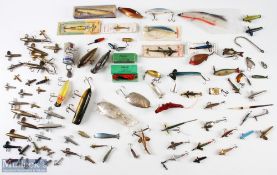 Mixed Selection of Lures, baits, spinners etc featuring Finnish Wobbler, Allcocks artificial bait,