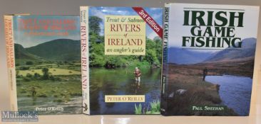 3x Irish Fishing Books – Sheehan, Paul “Irish Game Fishing” 1997 1st edition, O’Reilly, Peter “Trout