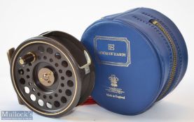 Good Hardy The Golden Prince 7/8 trout fly reel – with bronzed alloy foot, reversible “U” shaped