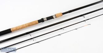 Bait Box Graphite 10ft 6in heavy feeder rod with mcb plastic tube, appears with signs of light use