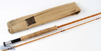 Hardy ‘The Perfection’ split cane fly rod 10ft 2pc light use, in MCB