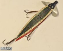 Large and fine unnamed Allcocks Leather Swallow Tail – overall 8.5” c/w 3x 3 original whipped