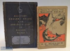 1933 Malloch’s Fishing Tackle Catalogue SB, together with a 1938 Allcock’s Anglers Guide and