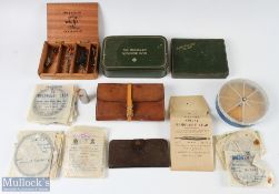 Mixed Fishing Tackle Tins and Accessories incl The Hockley Minnow box, Light Casting Tackle Box,