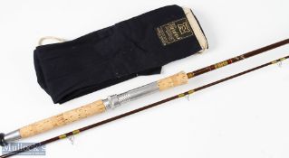 Hardy Bros Fibalite spinning rod 7ft 2pc 7/8lb, MCB, light use