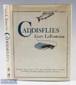 LaFontaine, Gary – “Caddisflies” first edition 1981, containing photos and drawings throughout, with
