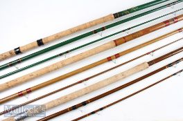 3x Match/coarse fishing rods to include 12ft Robin Harris ‘Farstrike’ by Davenport & Fordham, 14.5ft