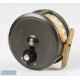 Hardy Bros England The Husky 3 3/8” wide drum alloy fly reel with silent check, ribbed brass foot, U - Image 3 of 3