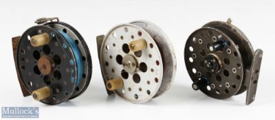 Grice & Young 3 ½” Avon Royal centrepin reel spins well, quick release needs attention, together