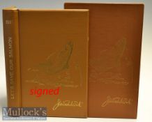 Fishing Book on North American Salmon signed: Dubé, Jean-Paul signed “Save Our Salmon” 1st ltd ed