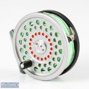 Hardy Bros England Marquis Disc 6 No121 alloy fly reel in black finish, U line guide, constant