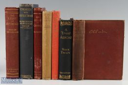 Assorted Book Selection to include The Relief of Chitral, A Tramp Abroad, The Journals of Major