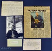 Autograph – Bernard Lovell (1913-2012) Signed Cutting and Print an English physicist and radio