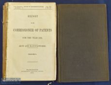 Americana – Mormon – Signature of Brigham Young – Report of the Commissioner of Patents for the Year