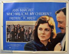 Original Movie/Film Poster Who will Love my Children - 40 x 30 Starring Ann Margret, Frederick