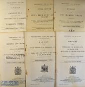 United Kingdom Government Document – Profiteering Acts 1919 and 1920 includes various Committee