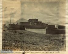 India & Punjab - Original 19th century albumen photo of Jumrood Fort built by Sikh general Hari