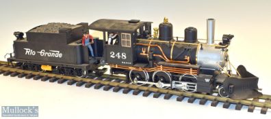 Lehmann Gross Bahn The Big Train G Gauge 26194 Rio Grande D&RGW 248 Locomotive and Tender in maker’s