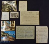Dame Gracie Fields (1898-1979) Signed letters and Photographs and Postcards to include a hand