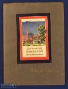 Twining Models Ltd Northampton Booklet models for advertising, with plates to rear pocket, carded