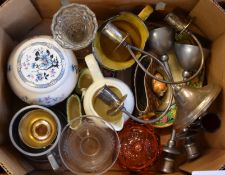 Selection of Ceramic, Glass & Metal – Featuring Royal Doulton, Candlesticks, glassware, Hornsea (