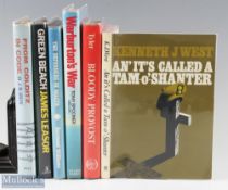 Selection of Signed Military Books all appear first editions, to include Signed Bloody Provost,